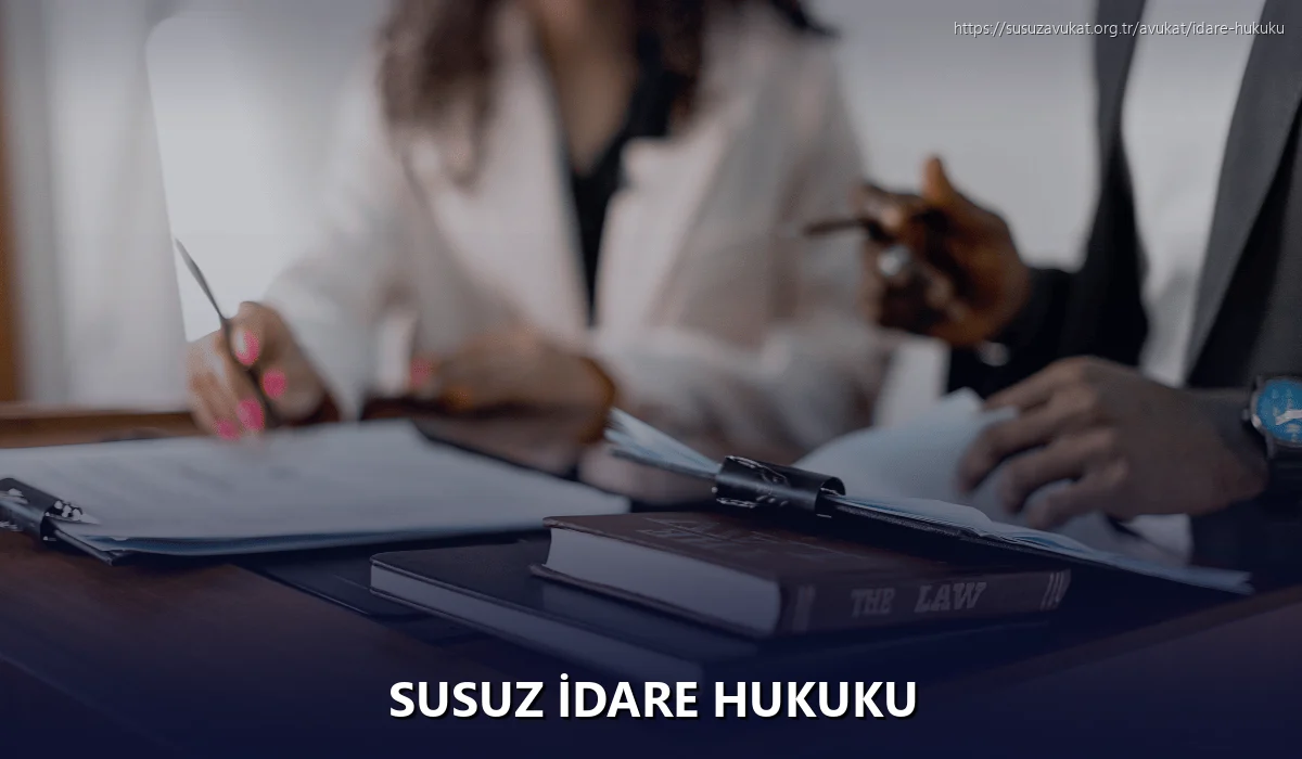 Susuz İdare Hukuku